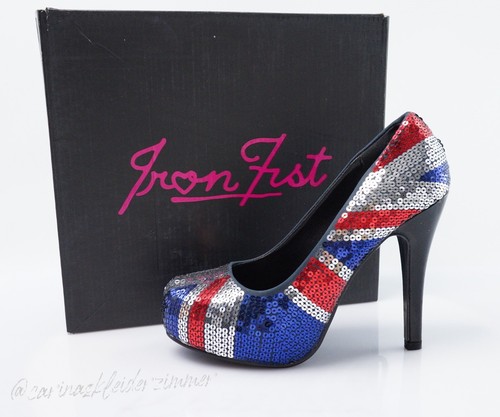 Iron fist high - heel, plateau