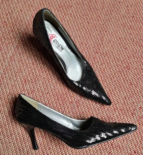 Pailletten high heels - pumps, gr