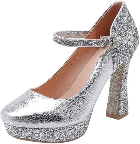 Eur high heels plateau - high,
